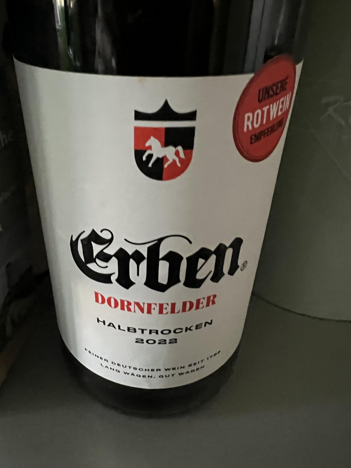 Samtig im Glas