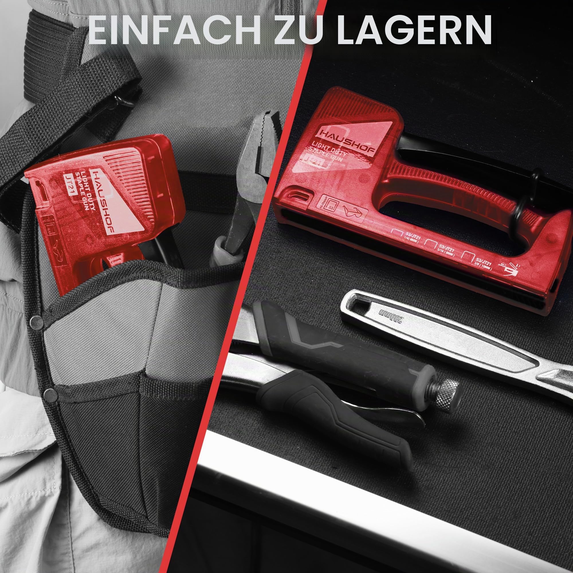 haushof-gardening-tools-handtacker-typ-53-tackerpistole-transparentes-rot image 5
