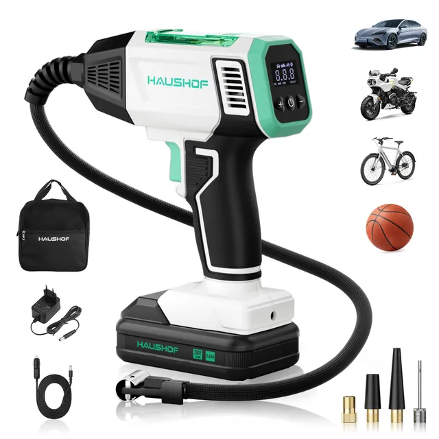 haushof-akku-luftkompressor-150-psi-luftpumpe-20v image 1