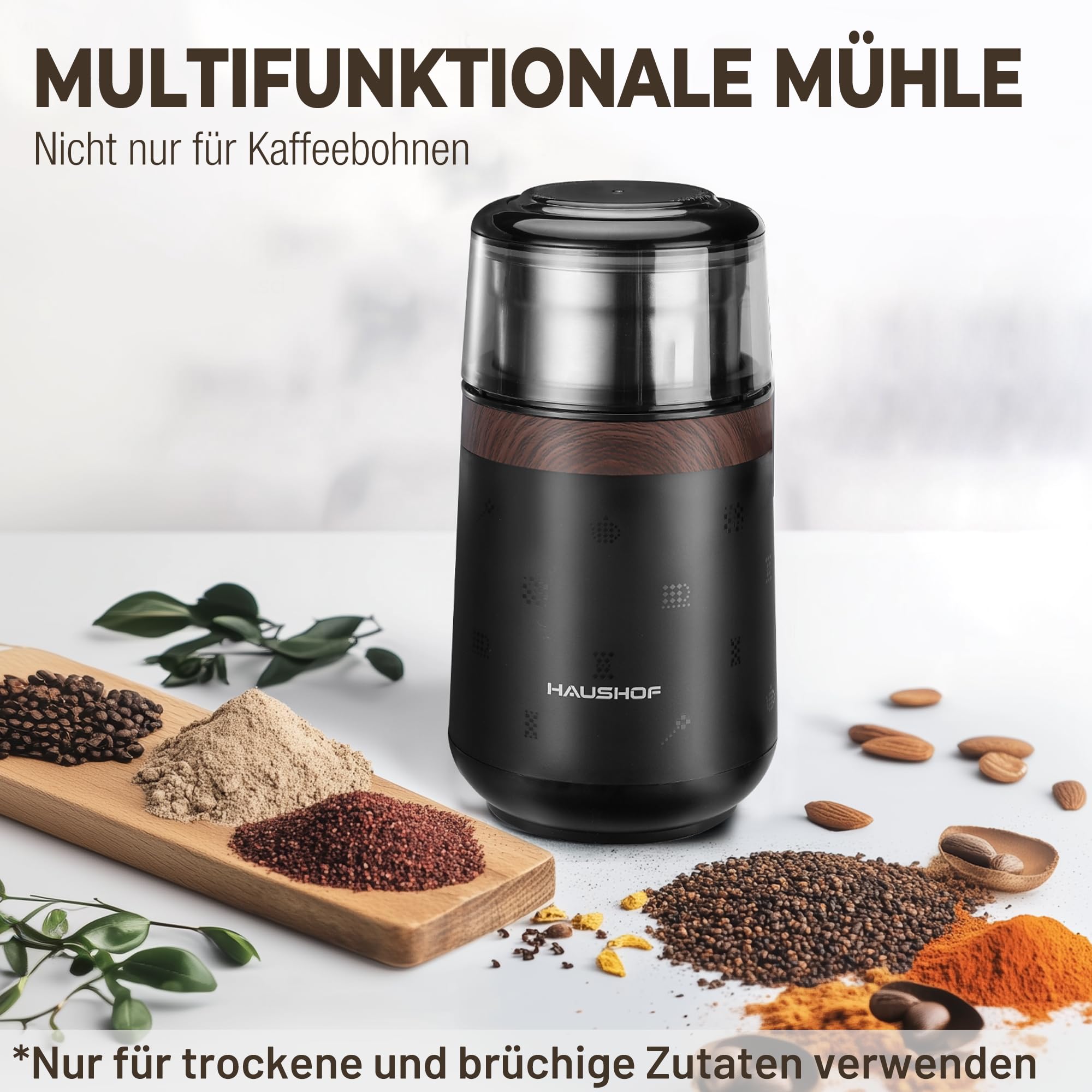 haushof-kaffeem-hle-elektrisch-75g-m-hle-150w-edelstahl image 5
