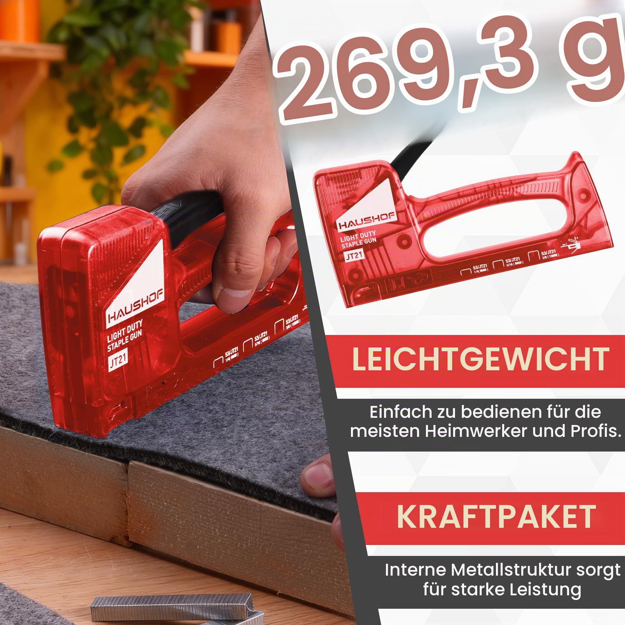 haushof-gardening-tools-handtacker-typ-53-tackerpistole-transparentes-rot image 6