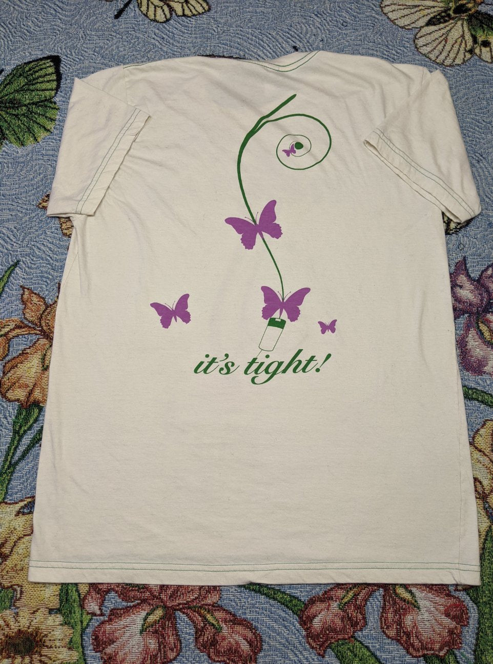 tightvac-accessories-t-shirt-butterflies-bio-baumwolle-gr-s-m image 5