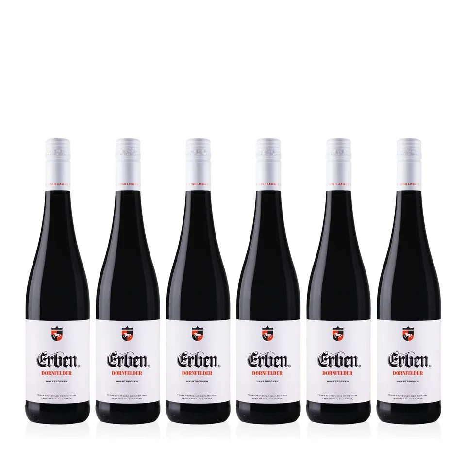langguth-erben-dornfelder-rotwein-halbtrocken-6-x-0-75-l image 1