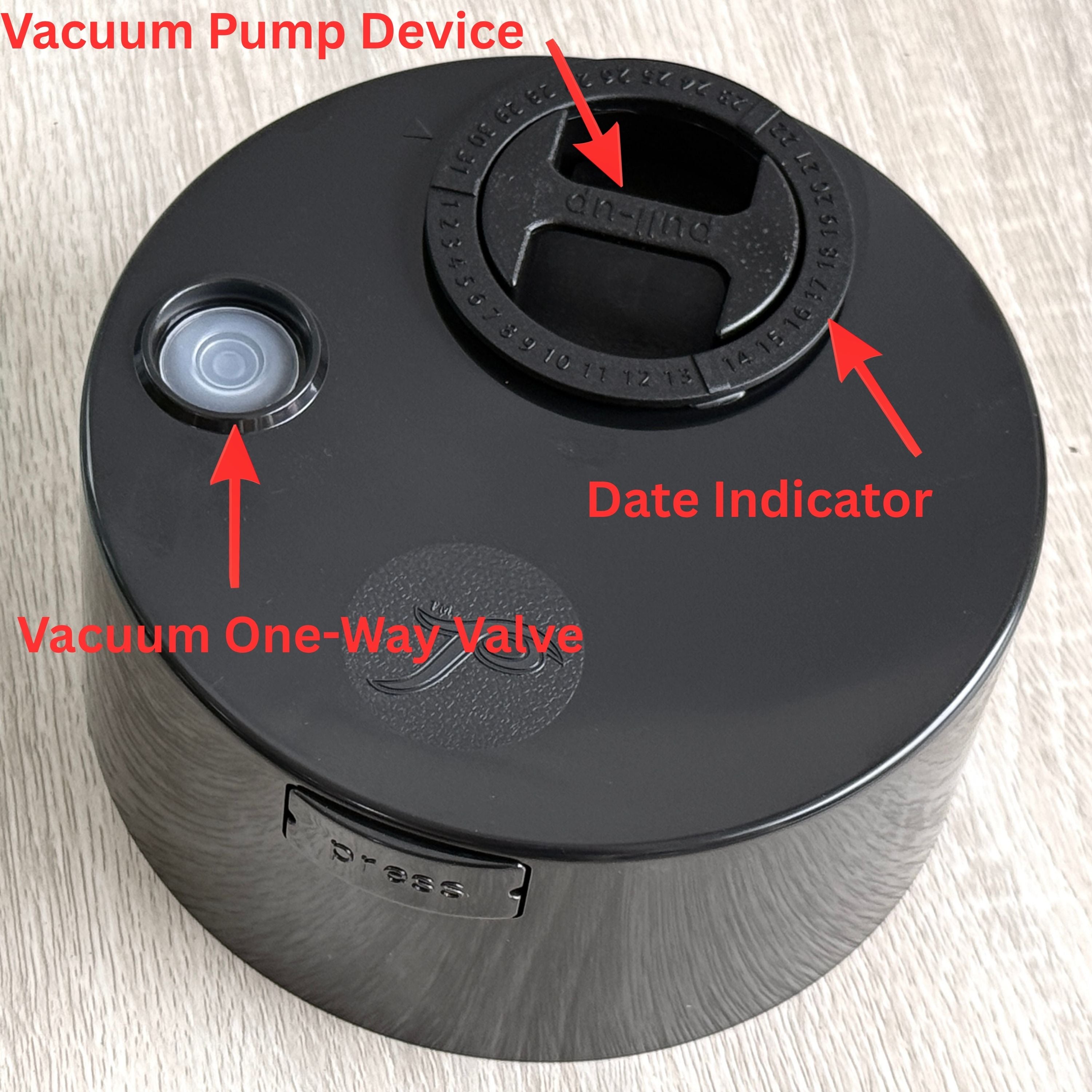 tightvac-coffeevac-cfv2-3-in-1-kaffeedose-schwarz-500-g image 3
