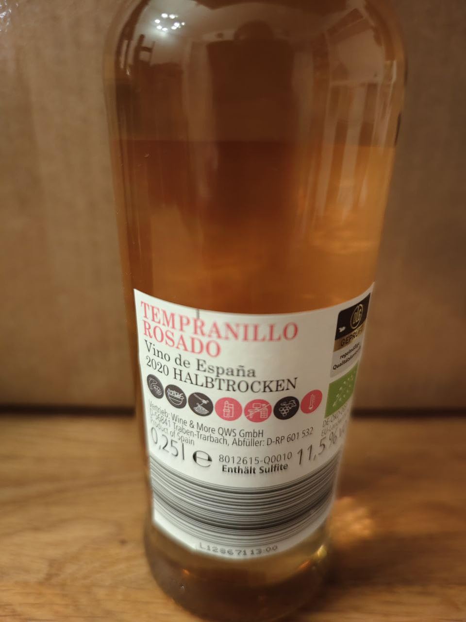 Rosé kalt getrunken