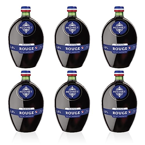 langguth-medinet-rouge-halbtrocken-rotwein-6x1l-mild image 4