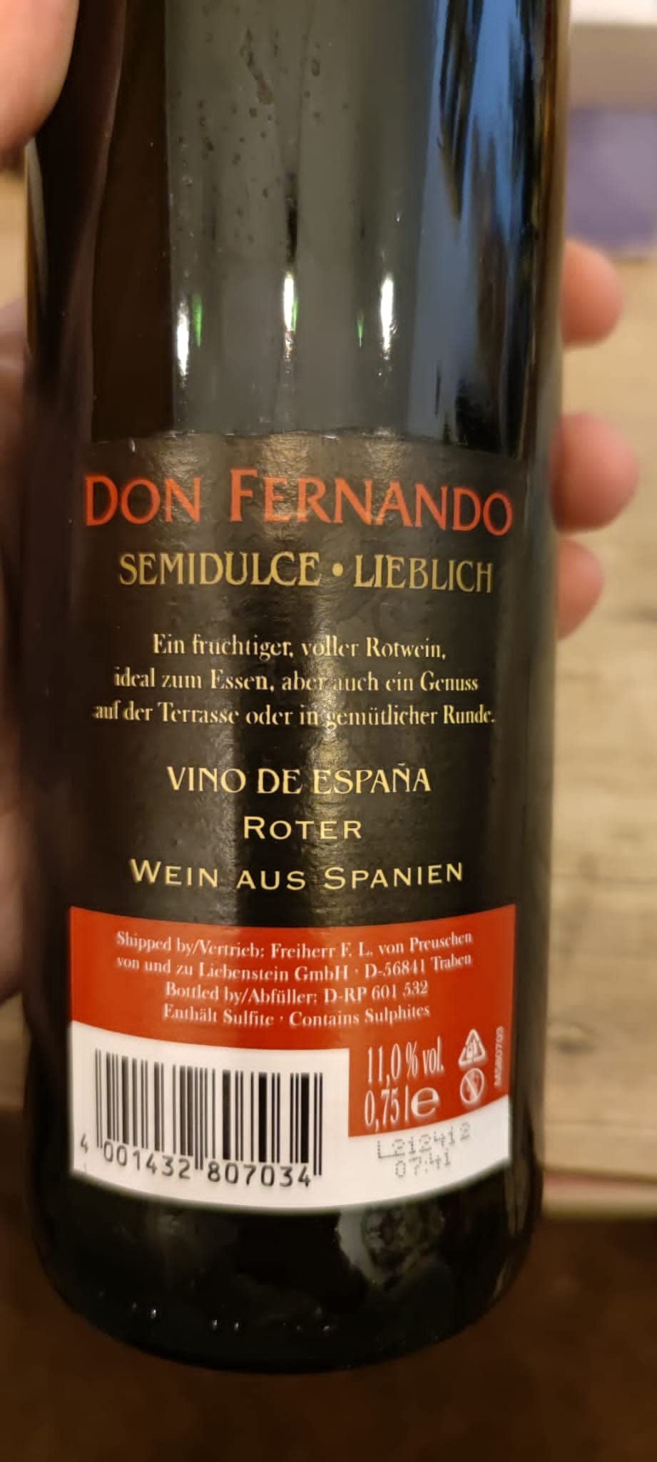 Spanier am Abend