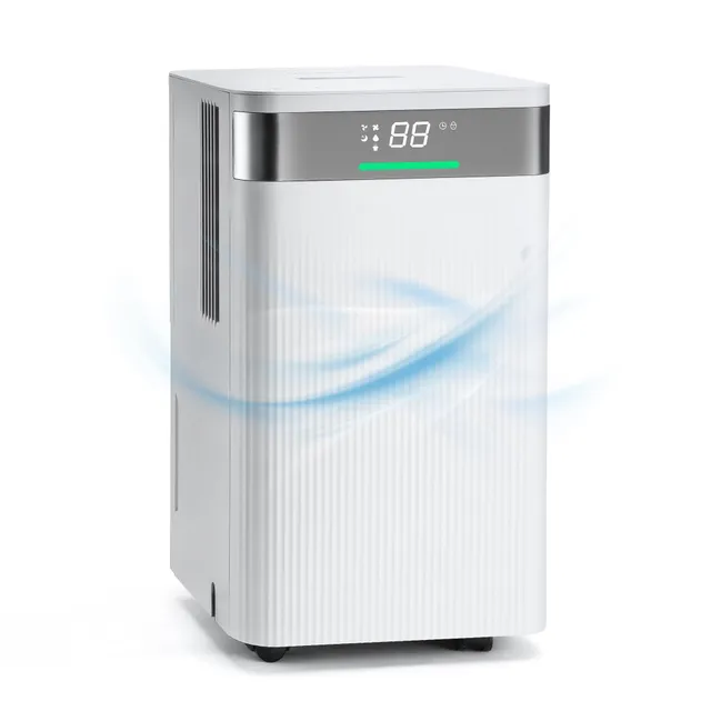 haushof-luftentfeuchter-elektrisch-12l-tag-20m-38db-2l-tank image 1