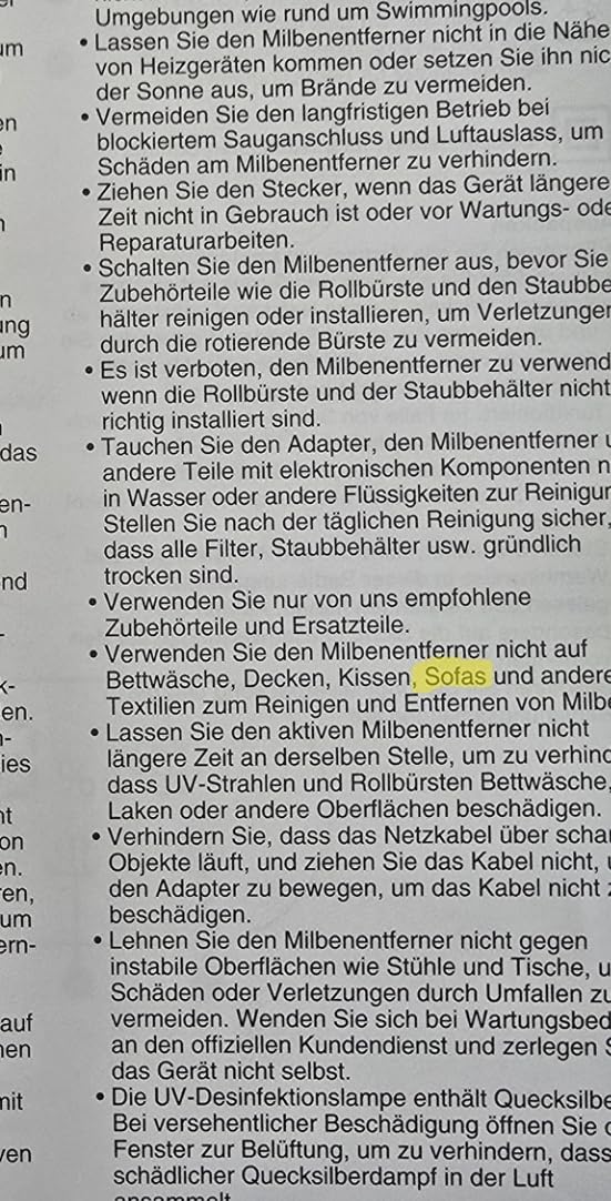 Saugt stark