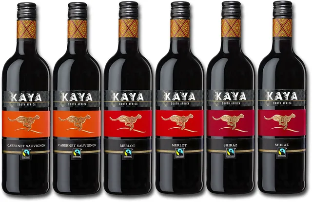 langguth-kaya-rotwein-probierpaket-trocken-6x0-75l-fairtrade image 1