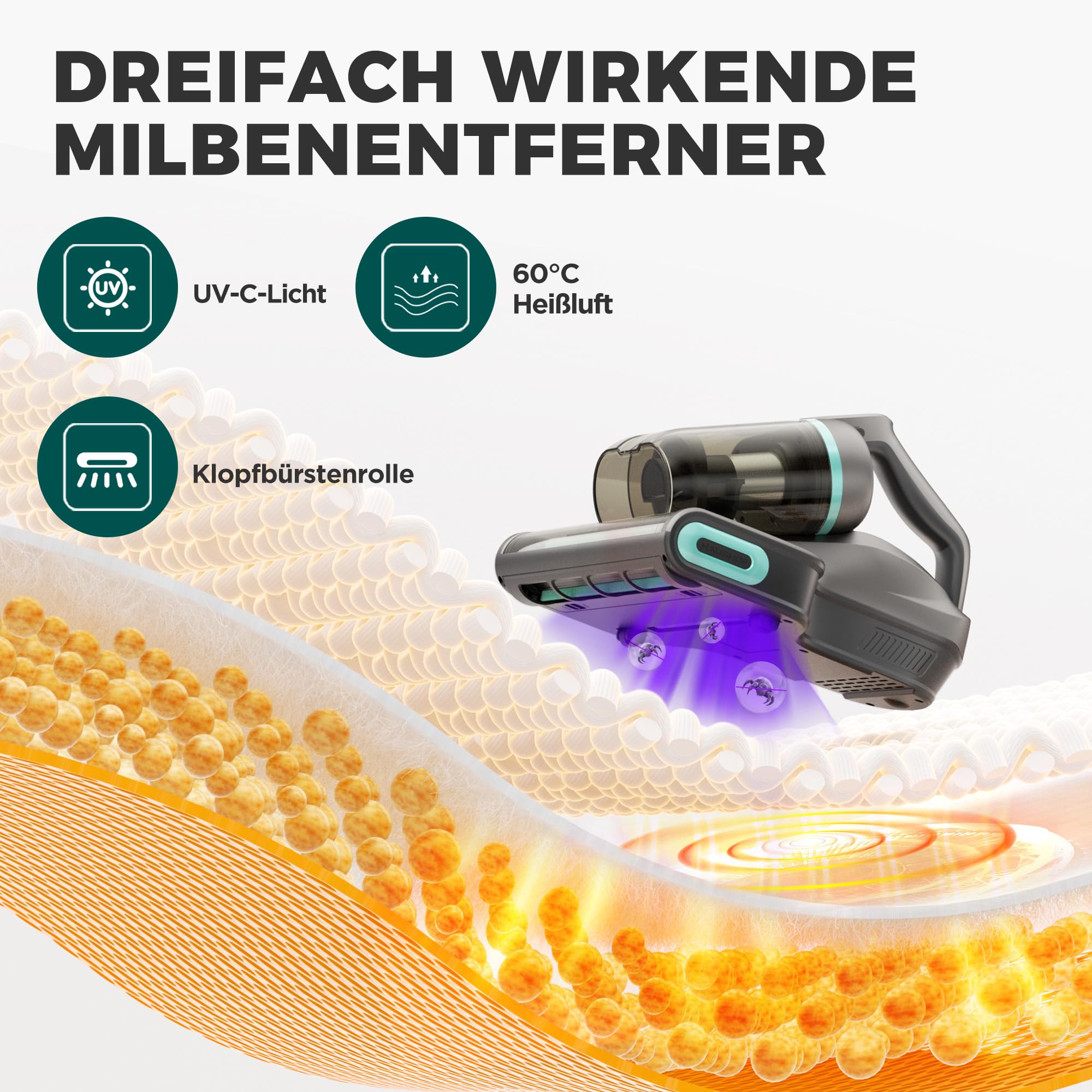 haushof-milbensauger-uv-15kpa-matratzenreiniger-aroma image 5
