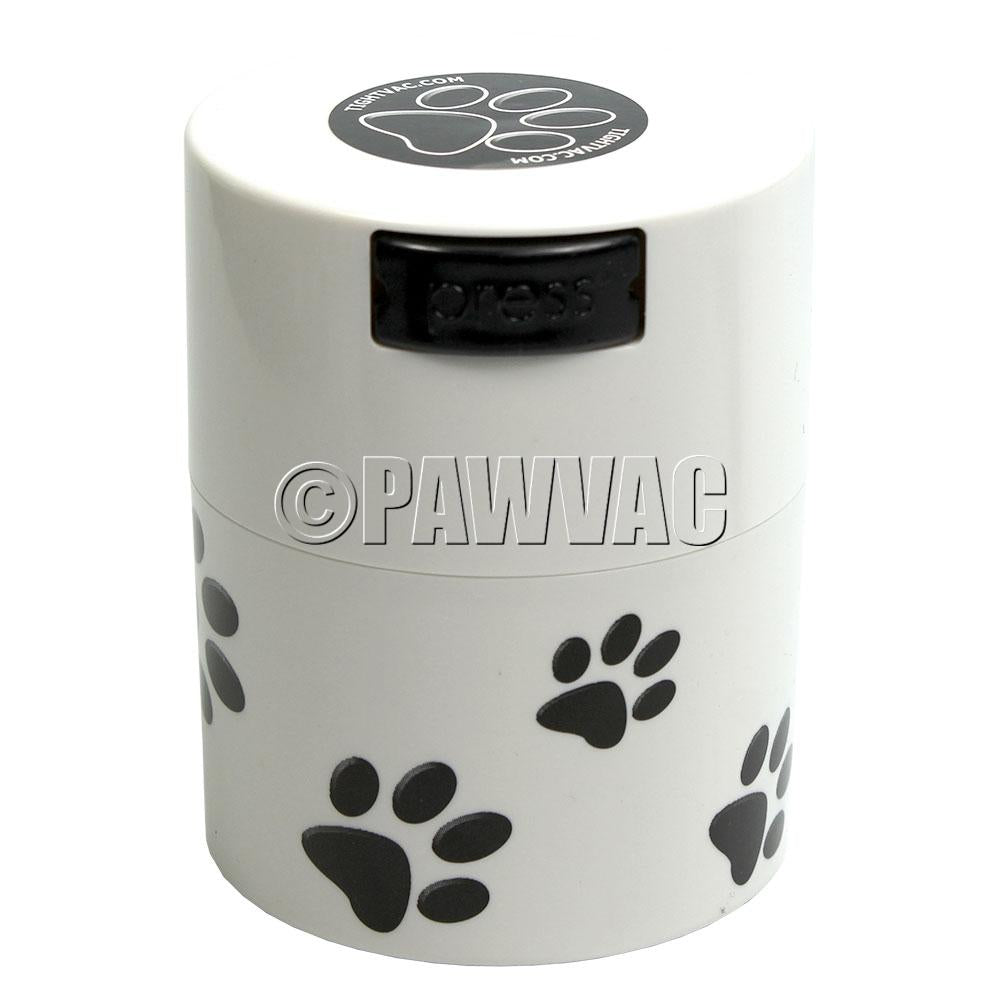 tightvac-pawvac-tv2-vorratsdose-0-29-l-white-black-paws-luftdicht image 1