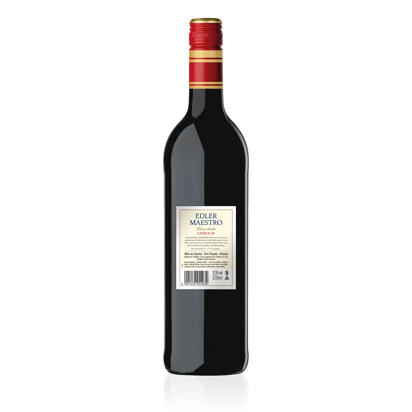 langguth-edler-maestro-vino-tinto-rotwein-0-75l-lieblich image 2