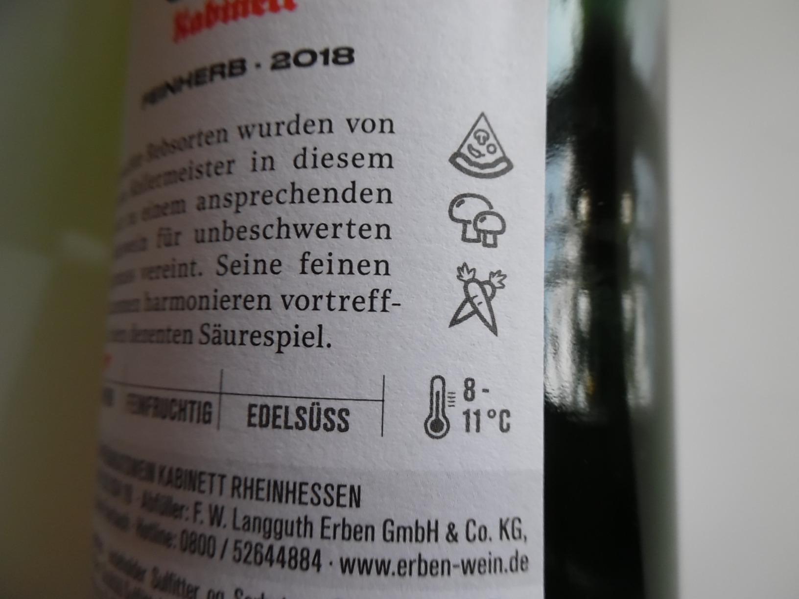 Feinherb passt