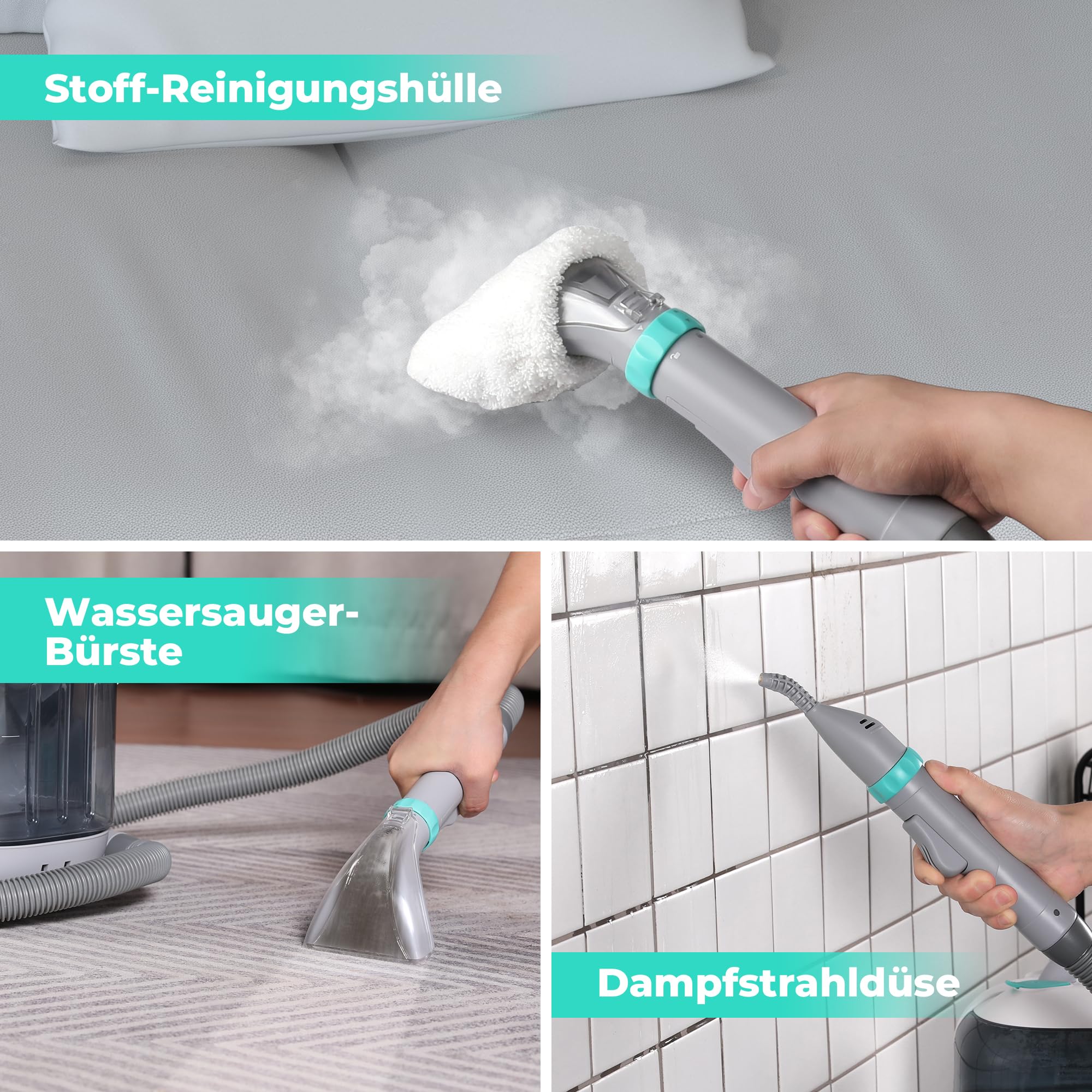 haushof-carpet-cleaner-waschsauger-mit-dampf-1-8-l image 5