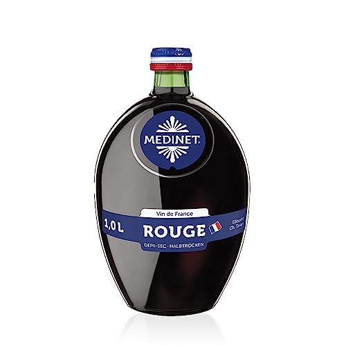 langguth-medinet-rouge-halbtrocken-rotwein-6x1l-mild image 5